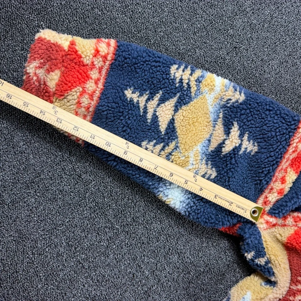 NWT Pilcro Anthropologie Sherpa Fleece Southwestern Jacket XXSP Flannel‎ Liner